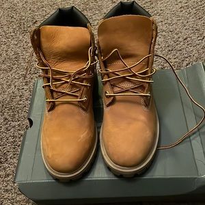Worn once authentic timberland boots